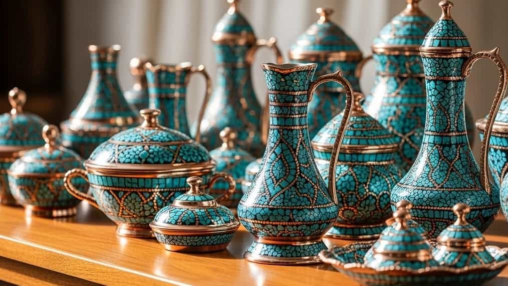 راهنمای نگهداری از محصولات مس فیروزه کوب، تولیدی حسینی